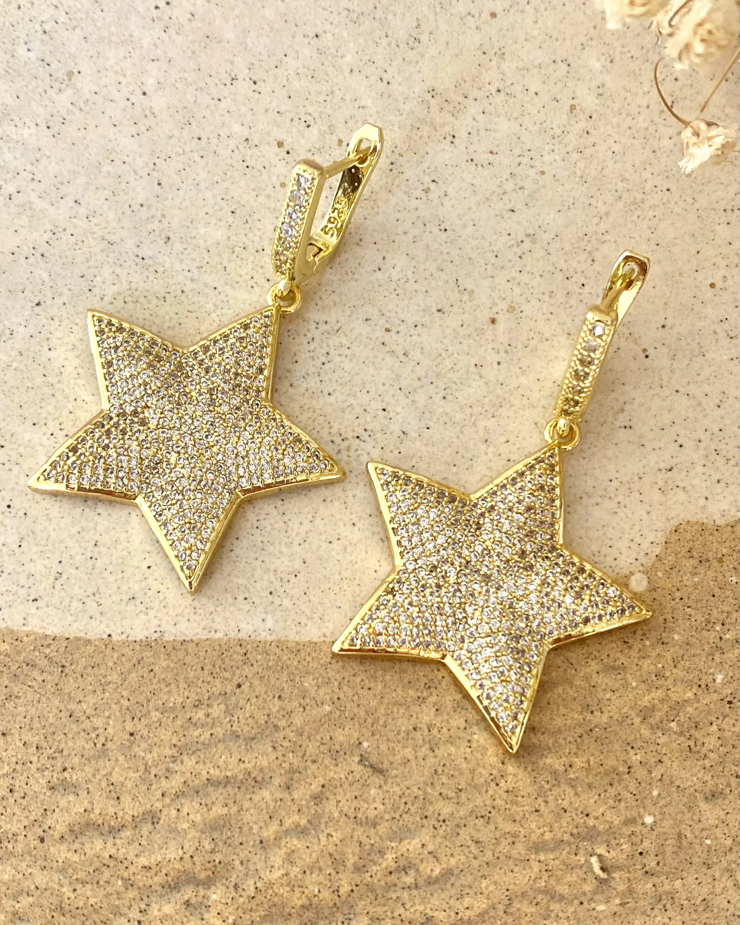 Aros Estrella Circones Gold 2