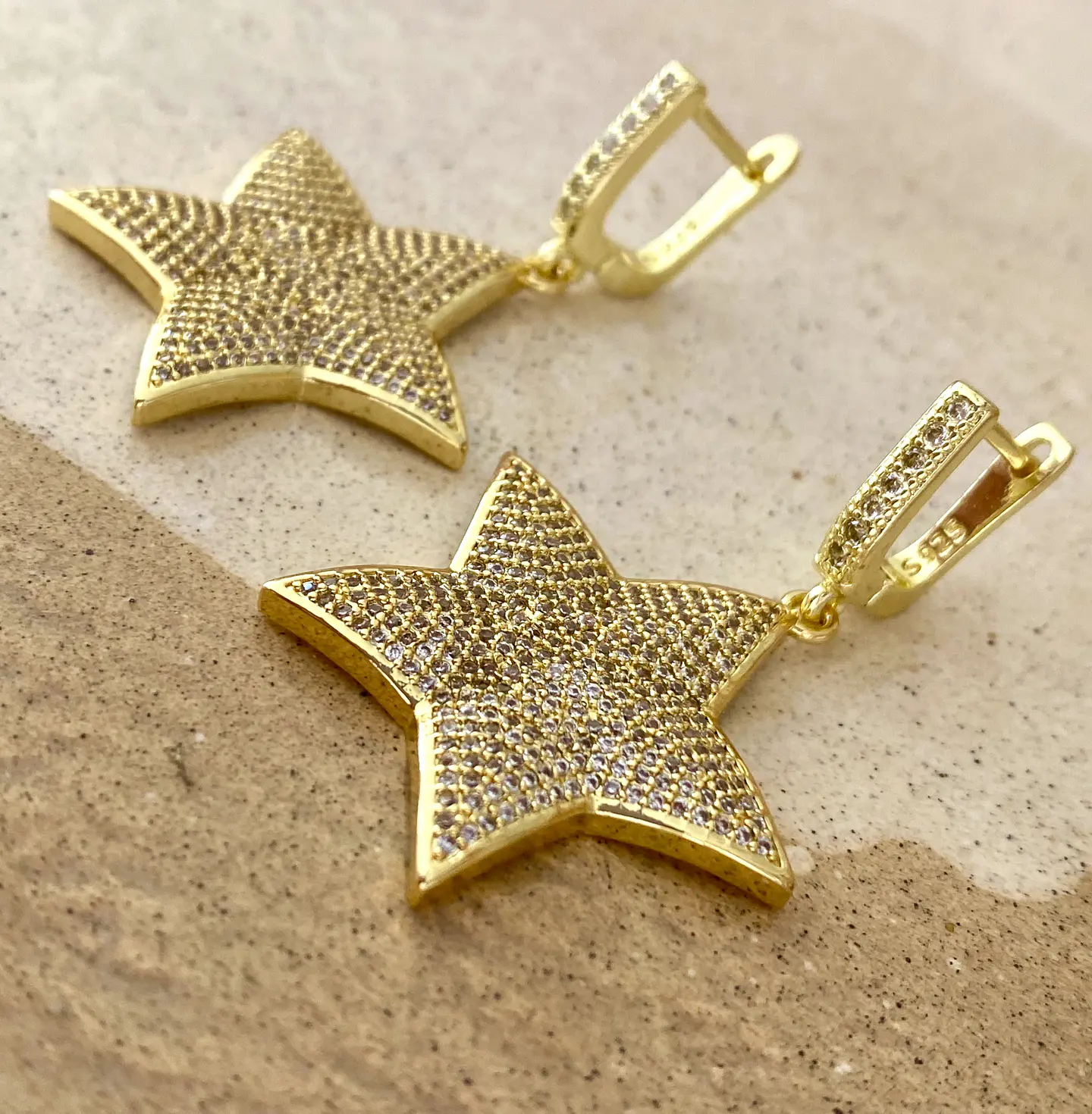 Aros Estrella Circones Gold 3