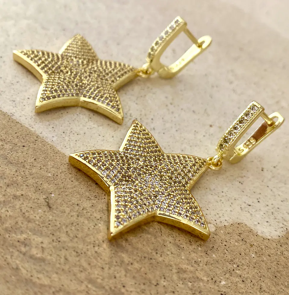 Aros Estrella Circones Gold 3