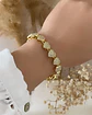 Pulsera Corazones Circones Gold - Miniatura 3