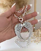 Collar XL Maxi Alas Punto luz Estrellita Silver - Miniatura 5