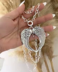 Collar XL Maxi Alas Punto luz Estrellita Silver - Miniatura 3