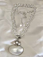 Collar Maxi dije Perlas Nácar Silver - Miniatura 2