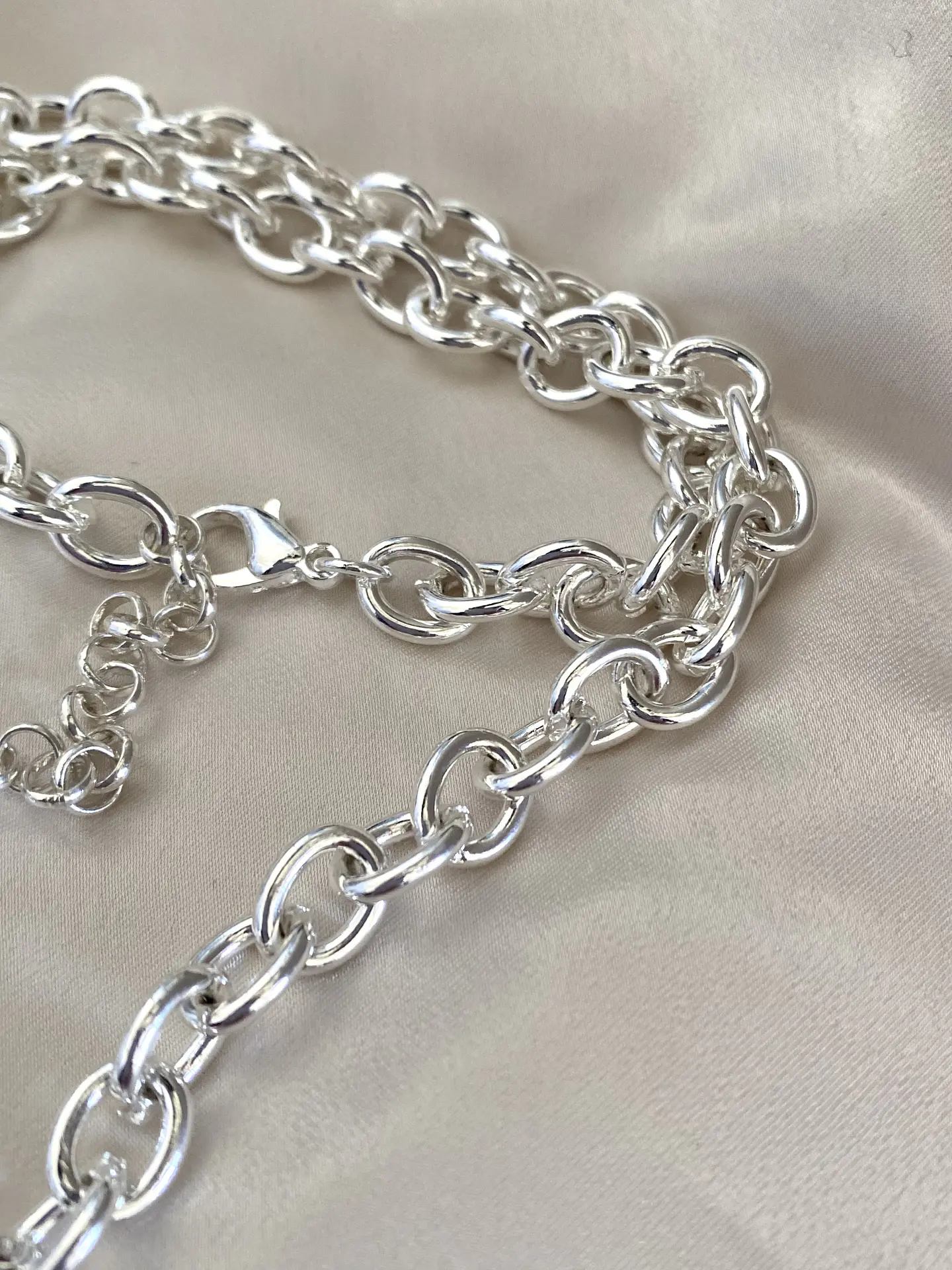 Collar Maxi dije Perlas Nácar Silver 3