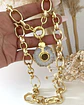 Collar Cuarzo Drusa Maxi Cadenon Gold - Miniatura 3