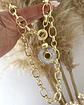 Collar Cuarzo Drusa Maxi Cadenon Gold - Miniatura 6