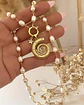 Collar Caracola Perlas de Río Gold - Miniatura 2