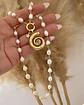Collar Caracola Perlas de Río Gold - Miniatura 5