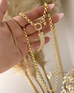 Collar Cacho Circones punto luz Estrella gold - Miniatura 5