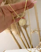 Collar Medalla Sol Circones Gold - Miniatura 2