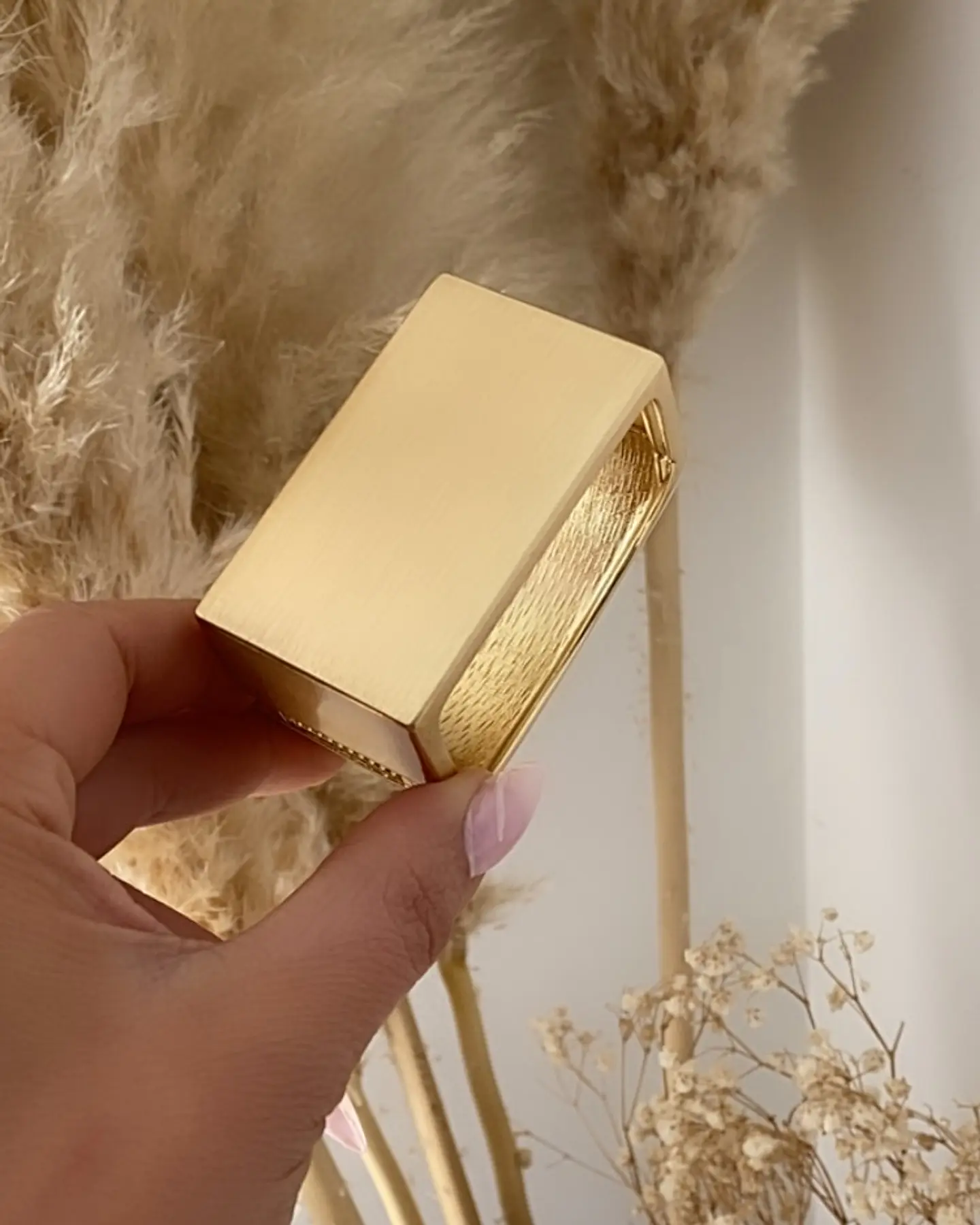 Maxi Brazalete Square Golden Mate 5