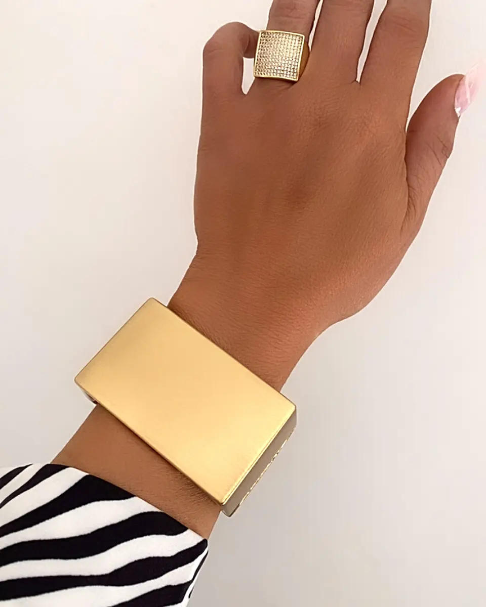Maxi Brazalete Square Golden Mate 2