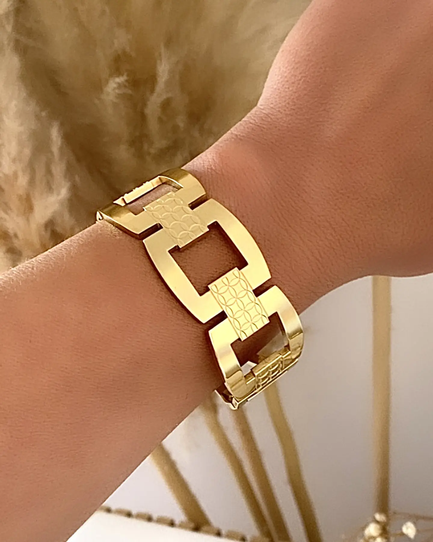 Maxi Esclava Tiziana Gold  1