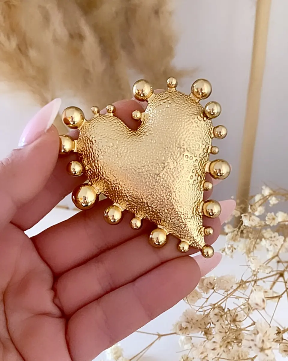 Maxi Anillo Cuore Gold 3