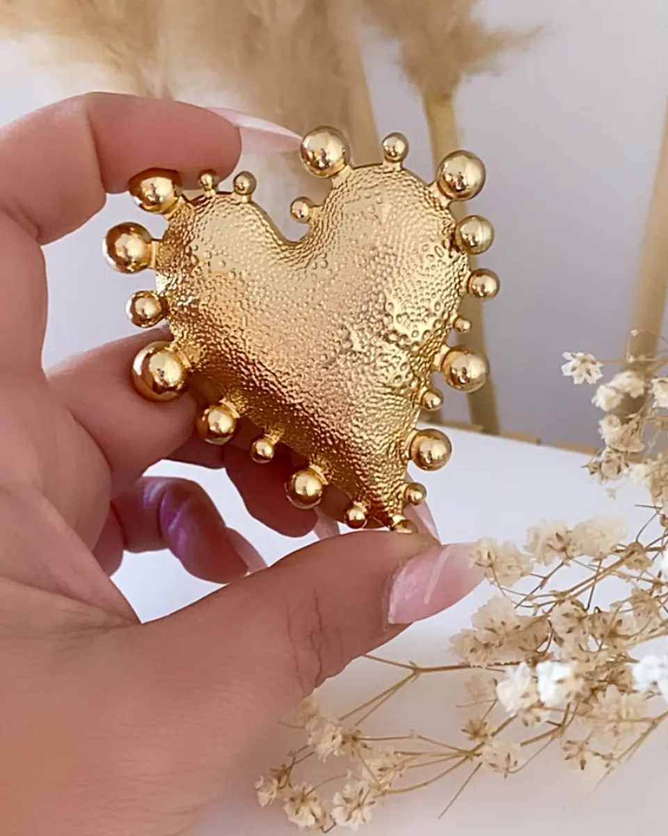 Maxi Anillo Cuore Gold 4