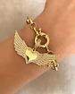 Pulsera Corazón Alado Circones Gold  - Miniatura 1
