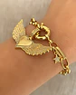 Pulsera Corazón Alado Circones Gold  - Miniatura 2