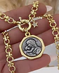 Collar Virgen Madonna eslabones mixtos gold  - Miniatura 4