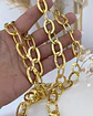 Collar XL Maxi Eslabones Martillados Gold  - Miniatura 4