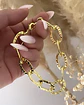 Pulsera Maxi Eslabones Martillados Simple - Miniatura 3