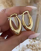 Aros Alargados Gold - Miniatura 1