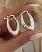 Aros Alargados Silver - Miniatura 3