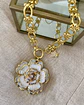 Collar Maxi Camelia Eslabones mixtos grandes Gold - Miniatura 3