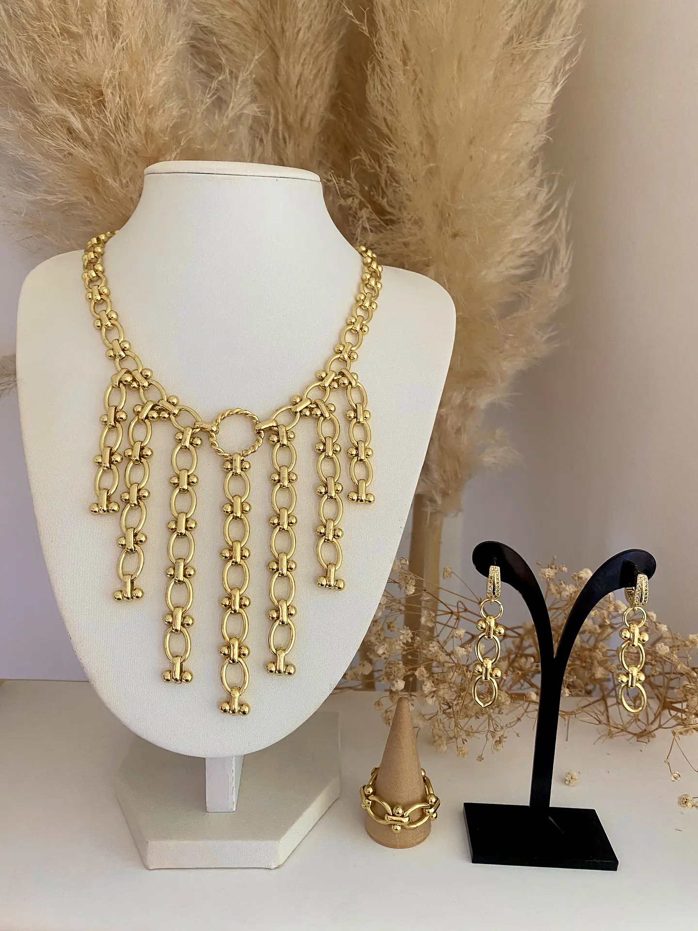 Conjunto Cascada Cannes Gold 9