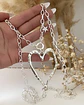 Maxi Corazon Martillado Silver - Miniatura 7