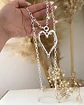 Maxi Corazon Martillado Silver - Miniatura 8