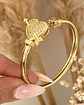 Pulsera Esclava Corazón Flechado Gold - Miniatura 2