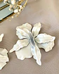 Aros maxi Flor Hawaii Blanco - Miniatura 4