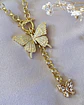  Collar Dúo de Mariposas Circones Gold - Miniatura 6