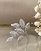 Anillo Hojas Circones Micropavé  Silver  - Miniatura 5