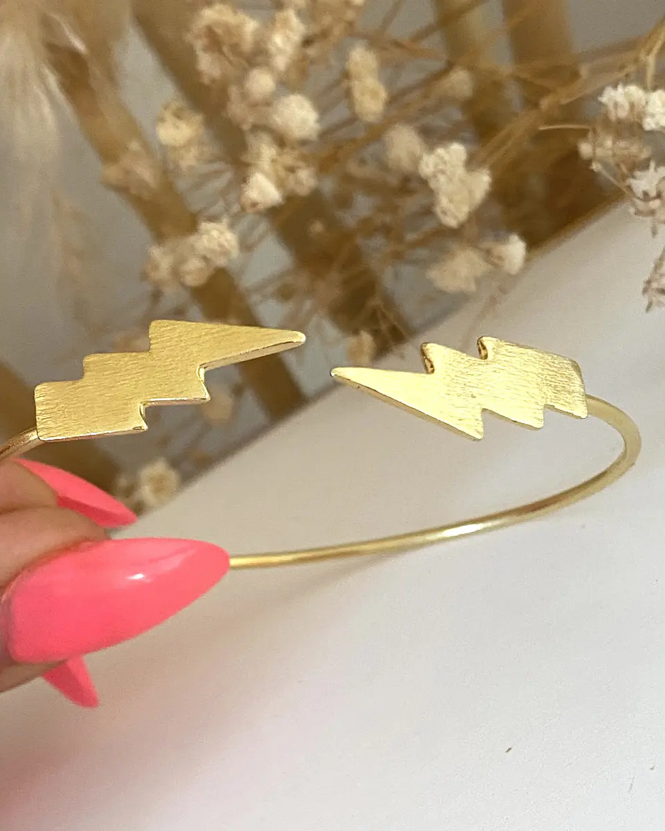 Pulsera Rayos gold 2