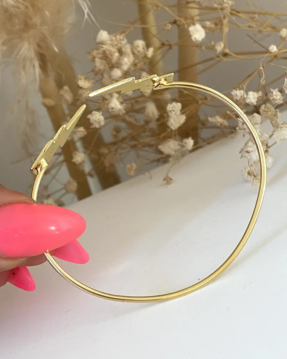 Pulsera Rayos gold 3
