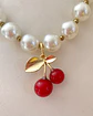 Collar Cherry Perlas Gold - Miniatura 2