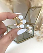 Aros Amelia Perlas gold - Miniatura 5