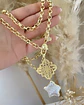 Collar XL Estrella Cuarzo Mandala Gold - Miniatura 5
