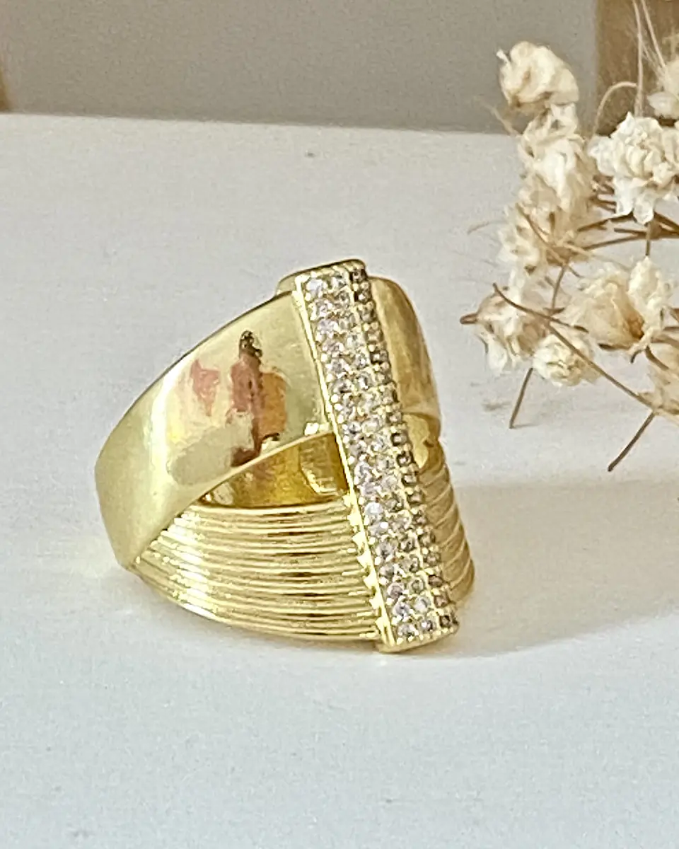Anillo Praga Circones Gold  4