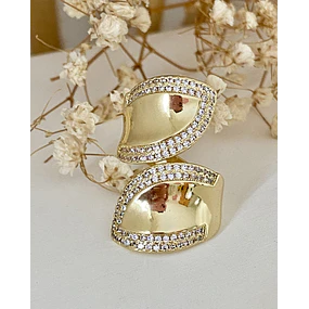 Maxi Anillo Lisboa Circones Gold