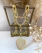 Collar Trío Corazones Circones Gold  - Miniatura 2