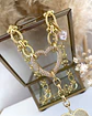 Collar Trío Corazones Circones Gold  - Miniatura 4