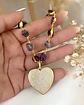 Pulsera Amatistas pulidas Corazón Circones Gold  - Miniatura 4
