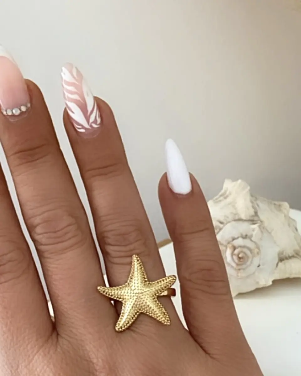 Anillo Estrella de Mar gold  5