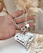 Colla XL Maxi Corazon Silver con Estrellita lateral  - Miniatura 2