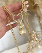 Collar osito Circones Conector Corazón Gold - Miniatura 6