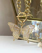 Collar Maxi Mariposa Circones Gold  - Miniatura 5
