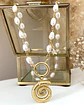 Collar Caracola Perlas de Río Gold  - Miniatura 2