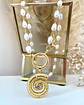 Collar Caracola Perlas de Río Gold  - Miniatura 8